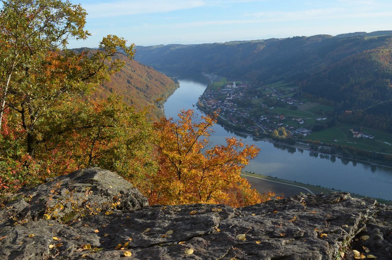 Pension Zum Ebenstein Am Donausteig Untergriesbach Luaran gambar